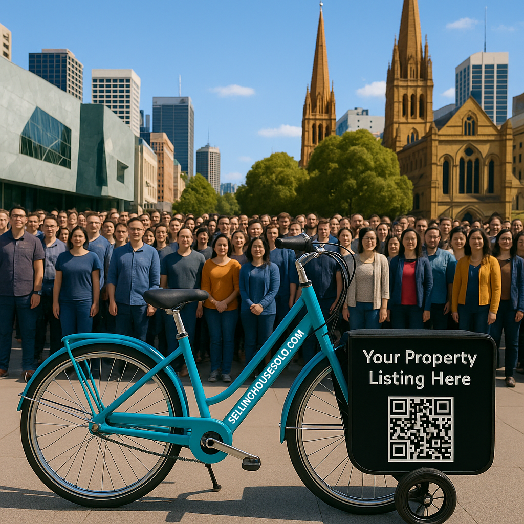 SellingHouseSolo.commetro bike advertising promo